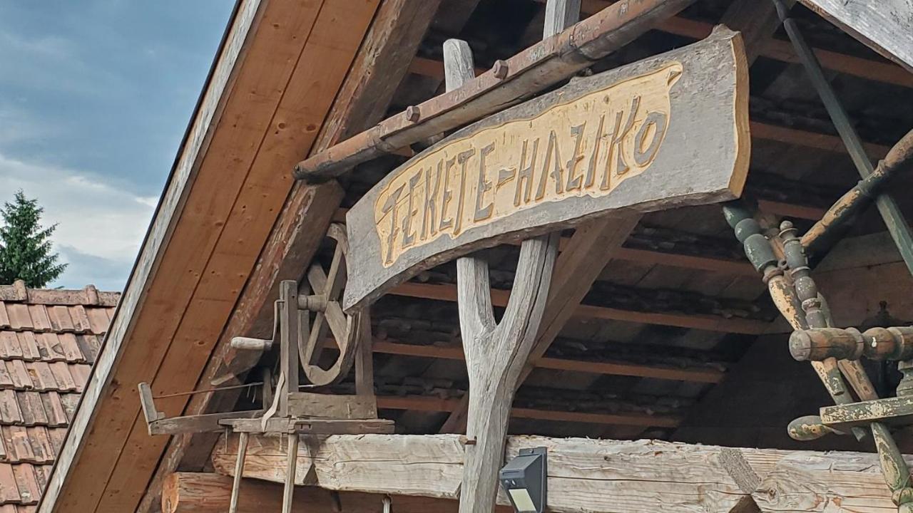 Casa Rustic Feher & Fekete Vendeghazak Sovata Eksteriør bilde