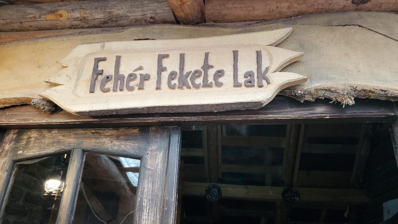 Casa Rustic Feher & Fekete Vendeghazak Sovata Eksteriør bilde